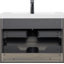 Meuble-lavabo mural 30 po avec lavabo, meuble-lavabo mural moderne-958009905