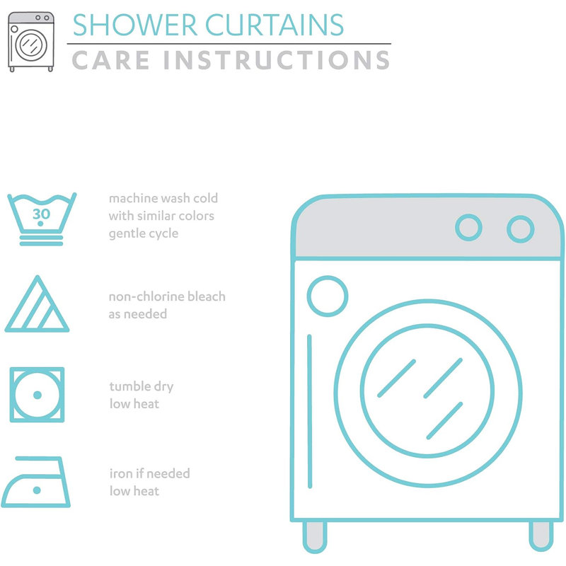 Flower Shower Curtain, 72" X72", Gray