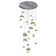 Avocet 27 - Light LED Cluster Pendant