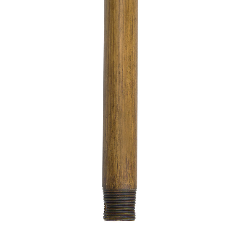 Modern Forms Ceiling Fan Downrod, Distressed Koa, 18" H x 1" W x 1" D