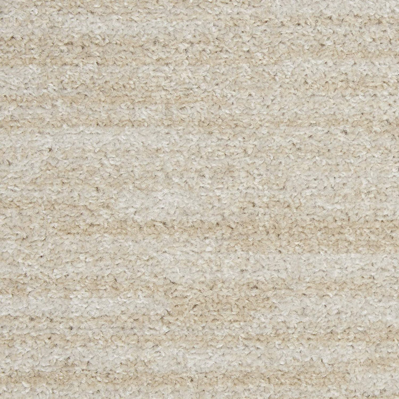 Tapis intérieur / extérieur beige en polypropylène tissé à la machine 8 pi x 10 pi Vanauken