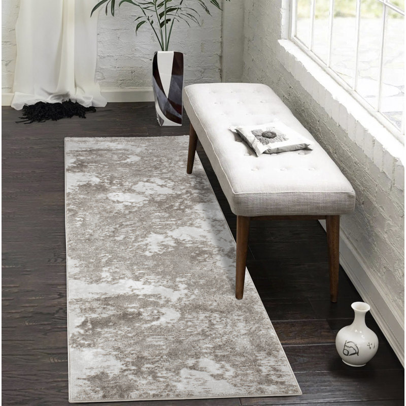 Mccaughey Serenity Stone/Beige Rug, Runner 60 x 220cm