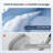  HOROW T39 Smart Bidet Toilet with Auto Open/Close, Auto Flush, Foam Shield, Heated Seat, Ambient Lighting & Built-In Tank, 0.8/1.28 GPF Dual Flush