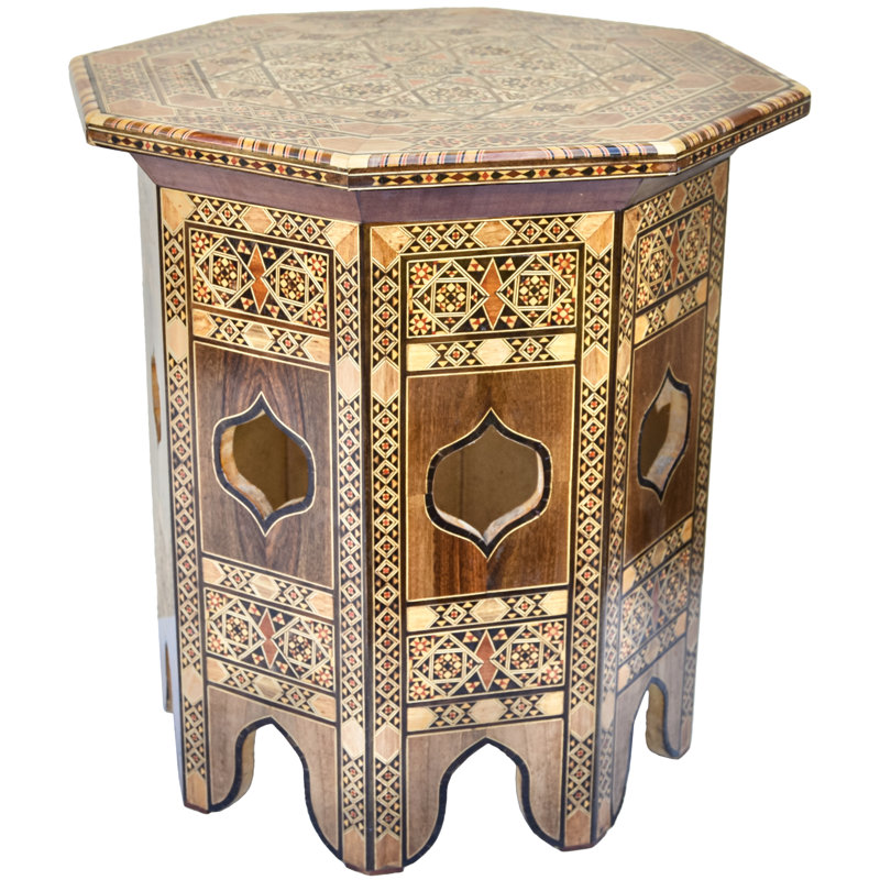 Solid Wood End Table