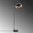 43.623'' Black Arched Floor Lamp