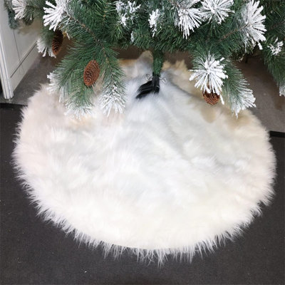 Andreq Faux Fur Tree Skirt