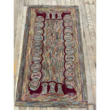One-of-a-Kind 2'0" x 3'0" Rectangle Hand Hooked Area Rug