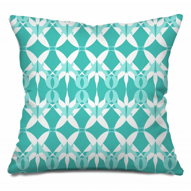  Coussin en coton réversible, H 18 po x l 18 po