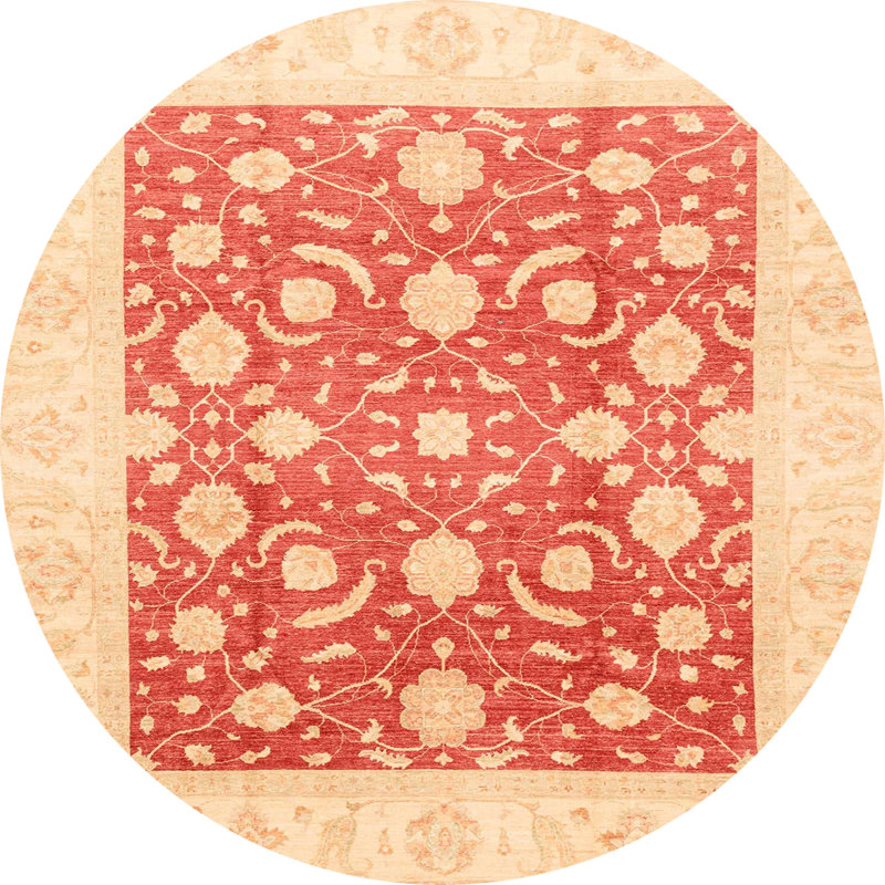 Tapis abstrait moderne 3791, Rond 4 pi