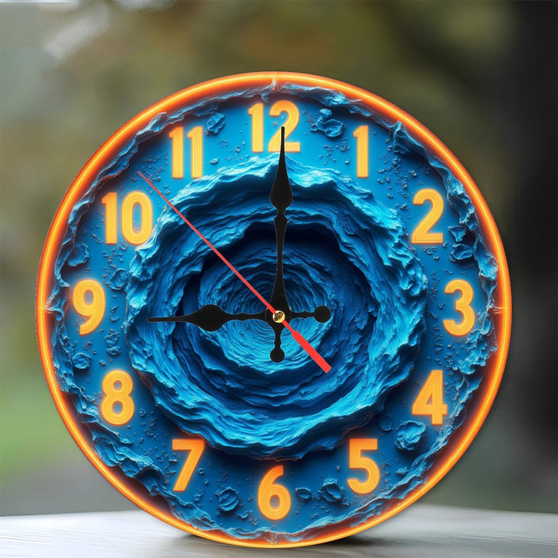 conception abstraite de texture d'horloge
