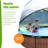 EXIT Toys Round Multifunctional Cover Dome Enclosure for Outdoor Pools-98477443