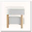 Fauteuil d'appoint rembourré Boucle-120243535