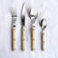 Bistrot Solid 5 - Piece Stainless Steel Flatware Set - Service for 1-1511118379