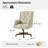 Kairos Transitional Leather Swivel Desk Chair with Adjustable Height and Button-Tufted Backrest-1726068024