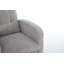 Chaise berçante moderne avec dossier haut, repose-pieds réglable et poche latérale pour le salon-494230415