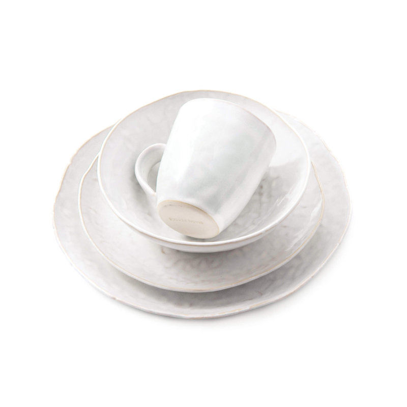 Burlington Handmade Stoneware Dinner Plate, Cloud