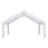 Party Tent Heavy Duty Wedding Tent Large Outdoor Canopy Carport With Storage Bags & Removable Sidewalls-115724216