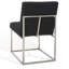 Chaise d'appoint rembourrée en acier inoxydable Athens-1213203037-1208593125