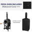 Blue Elephant Steel Free Standing Wood Burning Pizza Oven