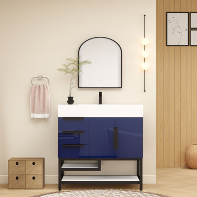 Meuble-lavabo simple l 36 po x P 20 po x H 36 po
