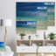 Photographie « turquoise océan under blue sky »-35062322-35062326