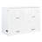 Full Size White Bed With Extensive Drawers - Save Space In Small Apartments. Functional And Stylish. Store Pillows, Clothes, . Look. Charging Included. Simple Assembly. 75.1"l X 56.7"w 41.3"h Bed,-2004307795-2004307804