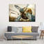 «Empire State Sunset Pop», reproduction sur toile-293927801