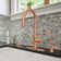 Pull Down Kitchen Faucet with Single Handle and Deck Plate