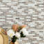 Carreau de mosaïque en marbre adouci pour plancher et mur 12 po x 13 po Canyon Gale