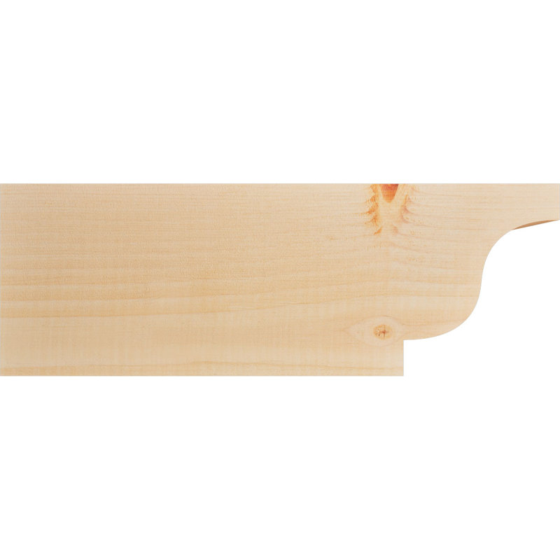 Queue de chevron lisse Newport, Sapin de Douglas, H 6 po x l 16 po x P 3,5 po