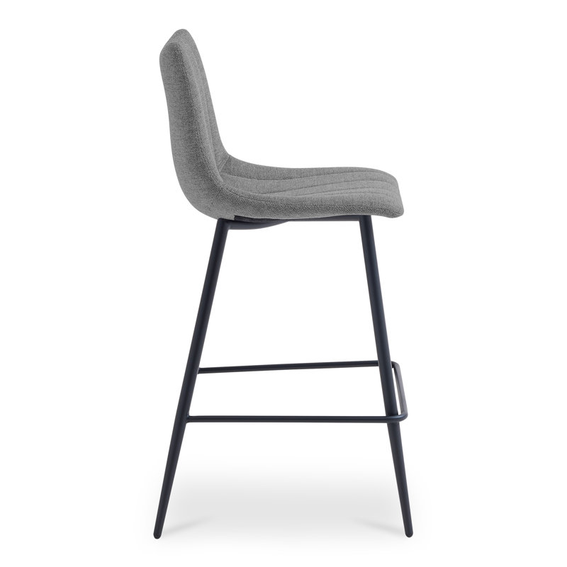 Finnigan Counter & Bar Stool, Bar Stool (30" Seat Height), Brown/Faux Leather