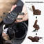 Repose-pieds double inclinable à double moteur avec porte-gobelet chauffant et port USB-124580134