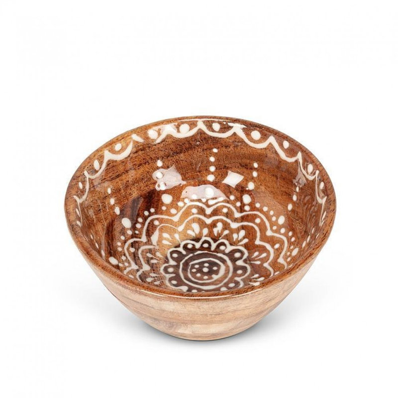 Small With Sunburst Pattern Bowl, 4"