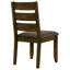 Ensemble de chaises Ladderback (ensemble de 2)