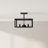 Galil Glass Semi Flush Mount-615633752