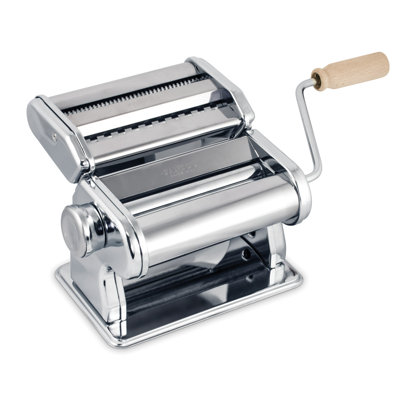 Fantes Pasta Machine With Double Pasta Cutter For Spaghetti And Fettuccine, The Italian Market Original Since 1906