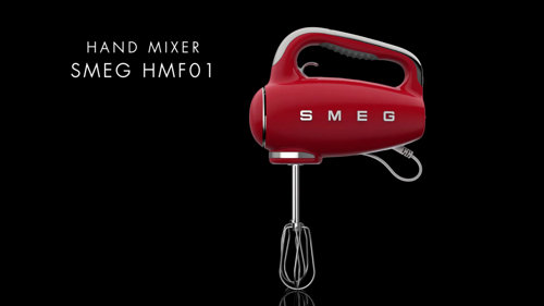 Smeg Retro Style Hand Mixer ,Red