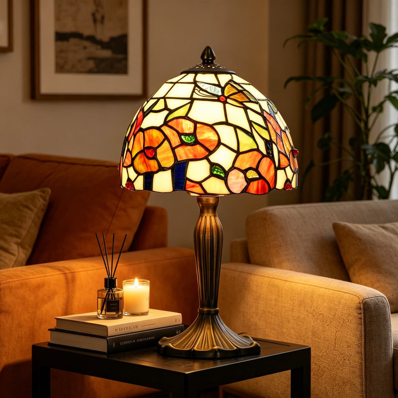 Lampe de table Tiffany de style Tiffany