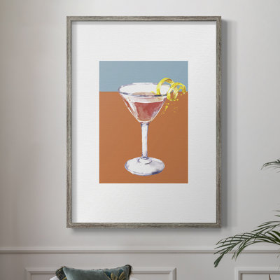 Neon Cosmo Framed Print - Solid Wood