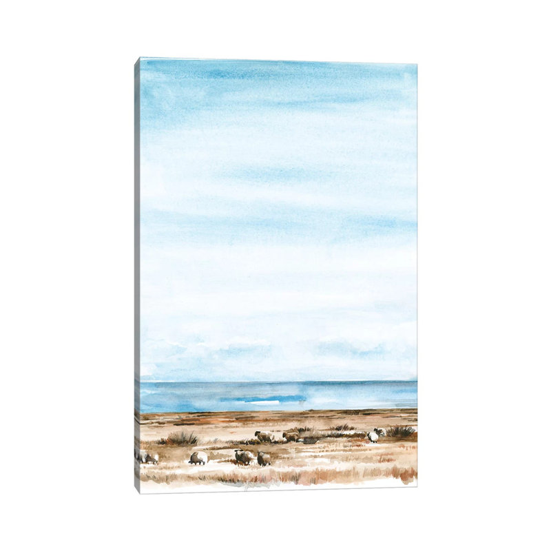 Scottish Ewes II by Jennifer Paxton Parker - Wrapped Canvas Print, 30.48cm H x 20.32cm W