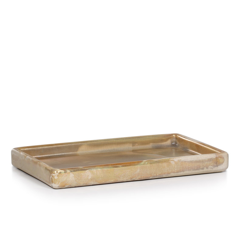 Raku Pearl Amenity Tray