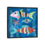 «Boho Reef Fish I» par Wild Apple Portfolio - Estampe numérique sur toile tendue avec châssis-20825439-72775385-72775386