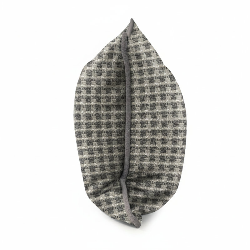 Oreiller Furley gris 14 x 22, Gris