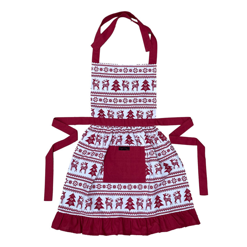 Betty Christmas Bib Apron