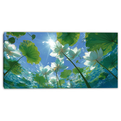 Art mural sur toile Sunlit