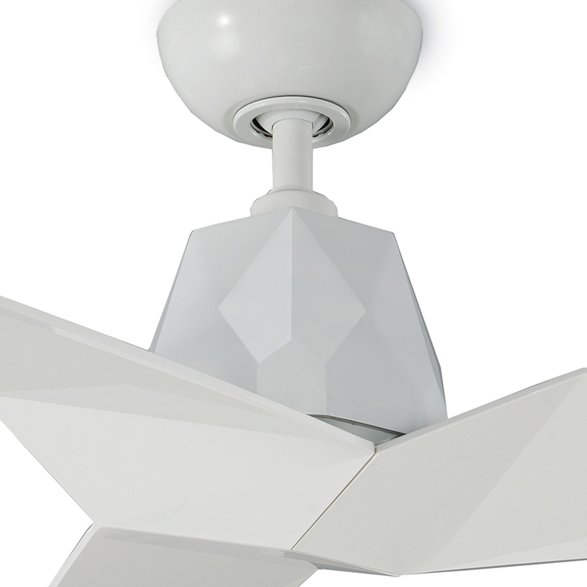 60" Vortex 3 - Blade Outdoor/Indoor Smart Standard Ceiling Fan with Wall Control Included, Works With Alexa and iOS or Android App