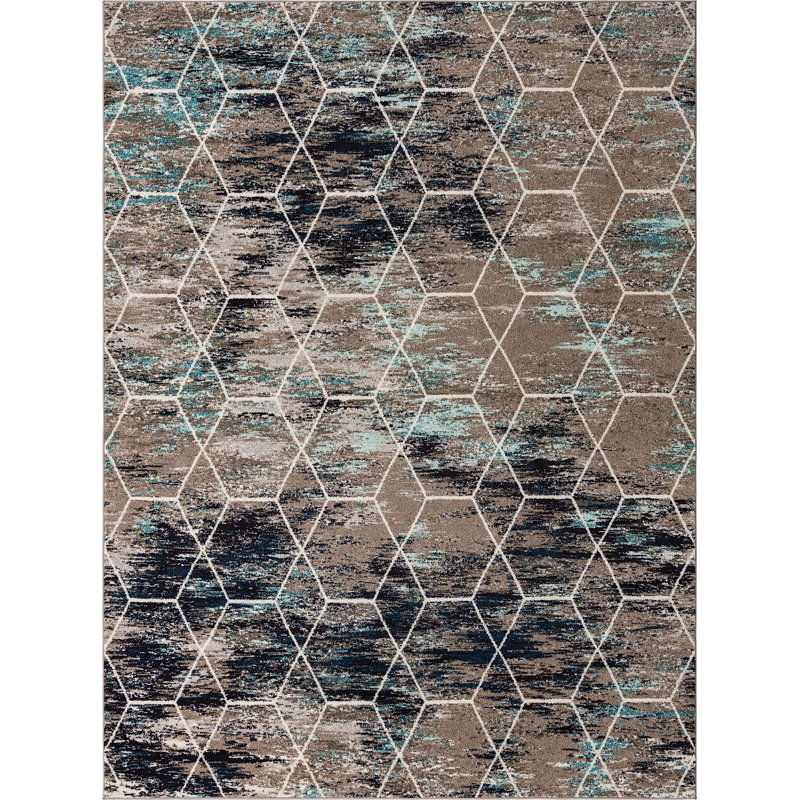 Galitea Geometric Indoor Rug, Rectangle 9' x 12'