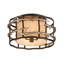 Adirondack 4 - Light Flush Mount