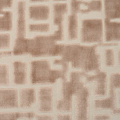 Maze Cut Velvet Upholstery Fabric