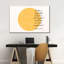Abstrait rayures dorées sur toile-458880937